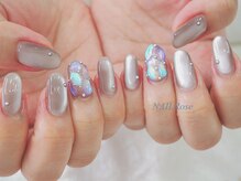 ネイルローズ(NAIL Rose)/クロムマグネットシルキー