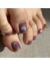 7月～【foot nail】マグネット(ワンカラーのみ/初回オフ無料)¥6500