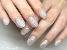 ライズ 本町店(Raize)/水色/バカラネイル/夏ネイル