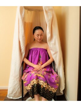 ベルサンテ イオ(belle sante'io)の写真/タイに古くから伝わる伝統療法＜ハーブテント＞季節を問わず、心身を整える温活メニューで年中冷え知らず♪