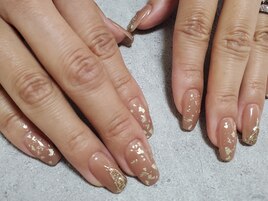 オススメ★金箔ホイルネイル