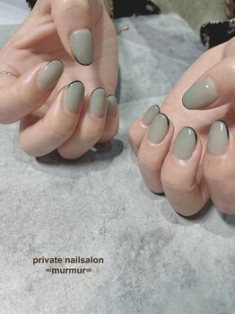 プライベート ネイルサロン マーマ(murmur)/スキニーフレンチ