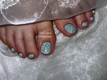 シマー(Shimmer)/フラッシュフットネイル