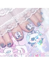 ファラウェイネイル(Faraway nail)/ちいかわモモンガネイル☆