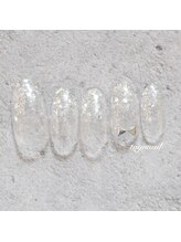 たゆ ネイル(たゆnail)/ラメグラデーションネイル