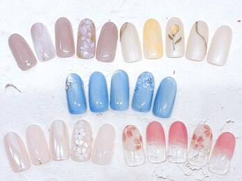 ネイルサロン きらら 平塚店の写真/★湘南No.1の種類豊富なサロンはココ★イベントネイルや普段使いネイル、全てに対応したデザインが豊富◎