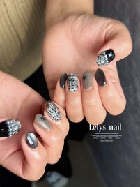 ツイードネイル