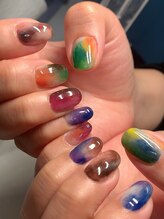 ネイル サロン アズ(AZ)/マーブルネイル