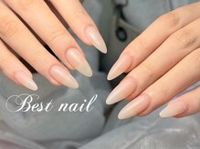 Best Nail 銀座店【ワンホンネイル・スカルプ・パラジェル・上品ジェルネイル】/長さ出しワンカラーネイル
