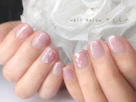 お花見にも◎さくらふわりグラデ