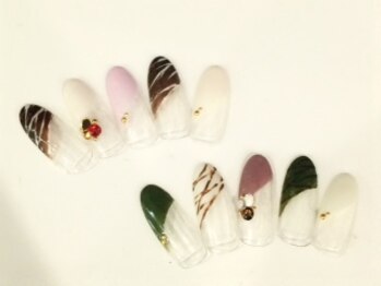 ネイルサロンワイスリー (y3)/サンプルデザイン→4500yen