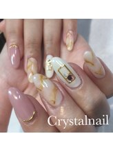 クリスタルネイル ボンベルタ橘店(CRYSTAL NAIL)/大理石