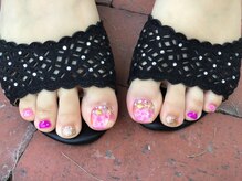 プティットスリール 西尾店(Petit Sourire)/【foot】夏ネイル
