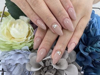 ディーネイル 天王寺(D-nail)/【田坂】グレージュnail