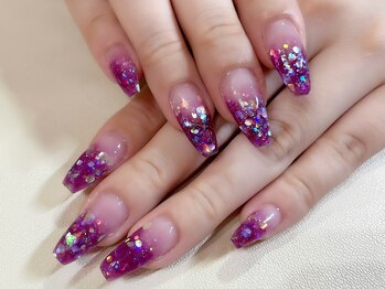 ラビング(Loving)/キラキラグラデーションスカルプ