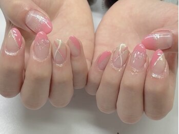 ナイスネイル 高槻店/持ち込みデザインコース