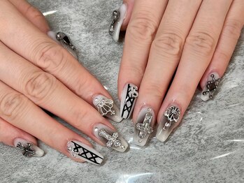 エムネイル(M-Nail)/★地雷系×チークネイル★