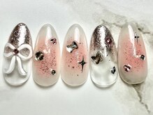 ワイミーネイル(y.mii_nail)/定額【華やか】コース