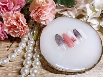 アメリ(ameri)/色替え無料☆フラワーネイル