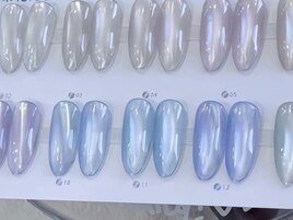 夏ネイルうる艶シルクマグネット