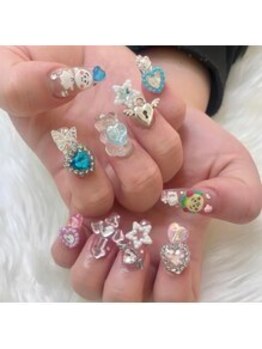 プリュム(Plume)/3D/推しネイル/キャラクター