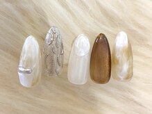 ラブリエ 三軒茶屋(La Briller)/ミルクティーネイル