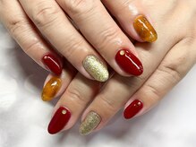 キャンアイドレッシー 草加店(Can I Dressy)/秋ネイル