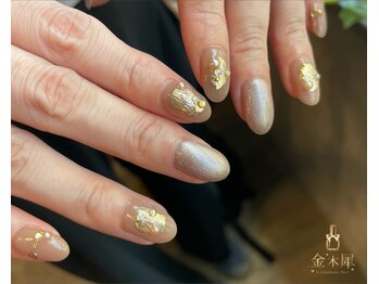 金木犀 札幌駅前店/シンプルデザインネイル