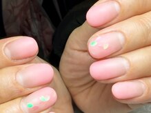 ホロムア 大岡山店(Holomua)/ぽんぽんグラデーション＆桜ホロ