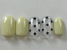 パステルドット黄色¥6000
