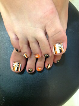 秋カラーフットネイル Pg エスフィーネイルサロン ブリーユ Esfy Nailsalon Brille のフォトギャラリー ホットペッパービューティー 秋カラーフットネイル Pg エスフィーネイルサロン ブリーユ Esfy Nailsalon Brille のフォトギャラリー ホットペッパービューティー