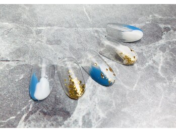 ヴァンネイル 海老名店(Van Nail)/塗りかけデザイン オフ込4200円