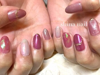 シナネイル 清澄白河店(SHINA NAIL)/オーロラネイル♪