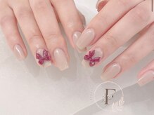 フルゥ エビス(fl EBISU.)/ワンカラー/リボンネイル