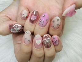 120分コース/ピンクミラー¥12000