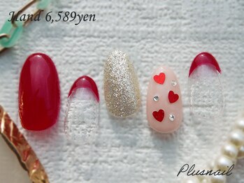 プラスネイル 北千住東口店(PLUS NAIL)/【2862】定額6,589円韓国ネイル
