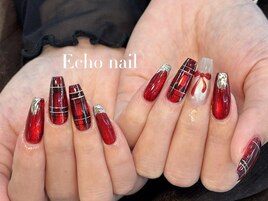 クリスマスネイル