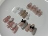 【オフ無料&ケア込】HAND 定額Nail￥9680→￥9180