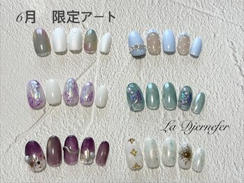 ジェルネフェル(LaDjernefer)/6月限定アート♪