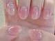 ラジュルネ(nail&eyelash La journee)の写真/ショートネイルだから可愛い◎ふんわり血色感チークネイル★短い爪をキュートに見せるふんわりチーク♪