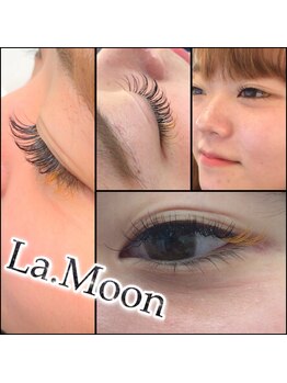 ラ ムーン アイラッシュアンドヘアメイク(La.Moon)/120本 Cカール カラー黄色40本