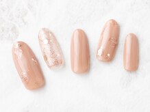 リーナ(LiNA Beauty Garden)/ヌーディカラー★ポイントラメ