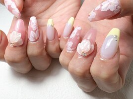 桜 春ネイル
