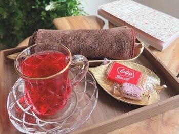 ペキュリア 恵比寿店(PEQLIA)/施術後のハーブティー