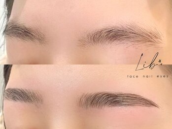 リブ(Lib)の写真/《お顔の印象を変える美眉》骨格診断で自分に合った理想の眉毛に♪目元のお悩みはプロにお任せ！
