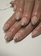 リッチネイル(Rich Nail)/ミラーフレンチ