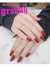 グロウ(growth)/ワンカラーネイル