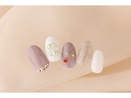 シンプルストーンネイル