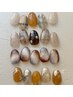 【ＨＡＮＤ】秋ネイル10本定額アートコース　￥8500
