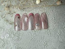 フレンチ７ネイル　大人マグ